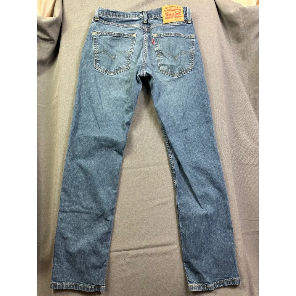 Levis 514 Straight Fit Jeans Men's W30 L32‎ Medium Wash Blue Denim Pants